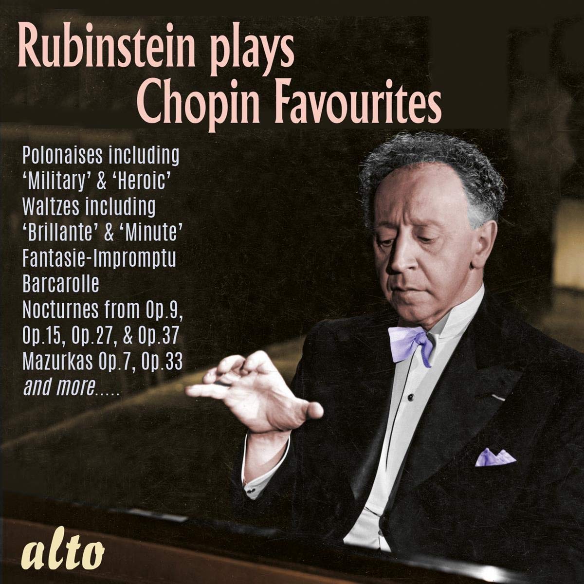 Vinyl Castle Rubinstein Plays Chopin Favourites