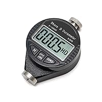 Vista 2 de QWORK Shore D - Medidor de dureza de durómetro digital 0-100HD con pantalla LCD grande para goma, plásticos, pisos, neumáticos, bola de boliche