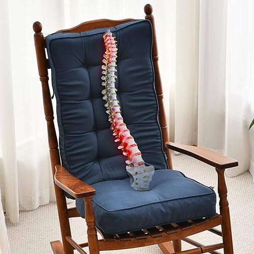 Vista 70 de SUNROX FadeShield - Cojines de espuma viscoelástica para mecedora, resistentes al agua, antideslizantes, duraderos, juego de cojines de asiento