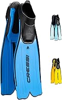 Cressi Rondinella Snorkeling Fins - Lightweight Full Foot Adult Fins, Powerful Thrust, Comfortable Fit, Made in Italy