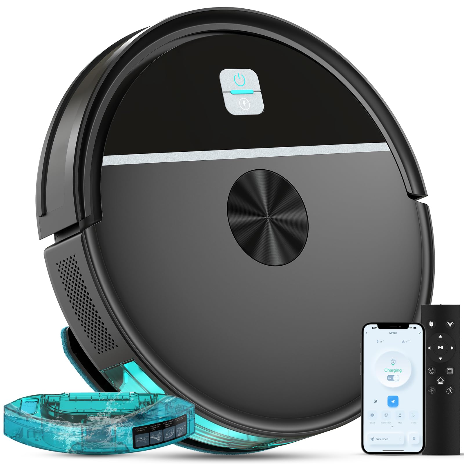Generic 3500Pa Robot Vacuum and Mop Combo