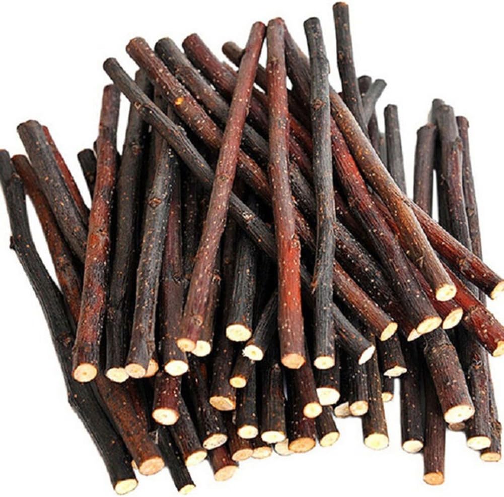 Suberde Chew Stick for Small Pets Rabbit Hamster Guinea Pig, 50g, Natural Wood, Dental Care, Teeth Cleaning