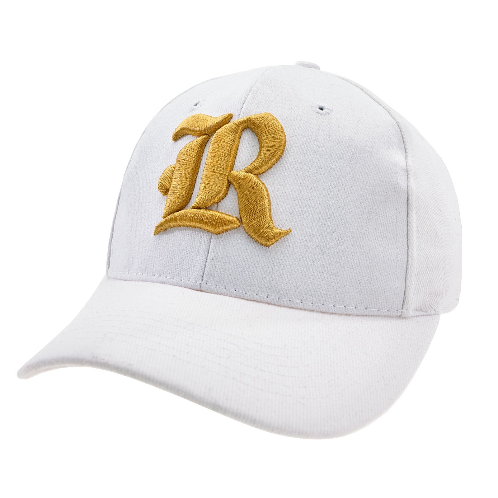 4Sold Women's White R Gold Casual Baseball Gothic B Letter Cap Caps Snap Back Hat Hats Snapback Trucker Cap Headwear (White R Gold)