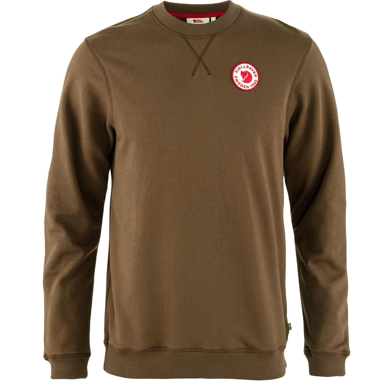 Fjällräven Men's Dark Oak Fjallraven 1960 Logo Badge Sweater M