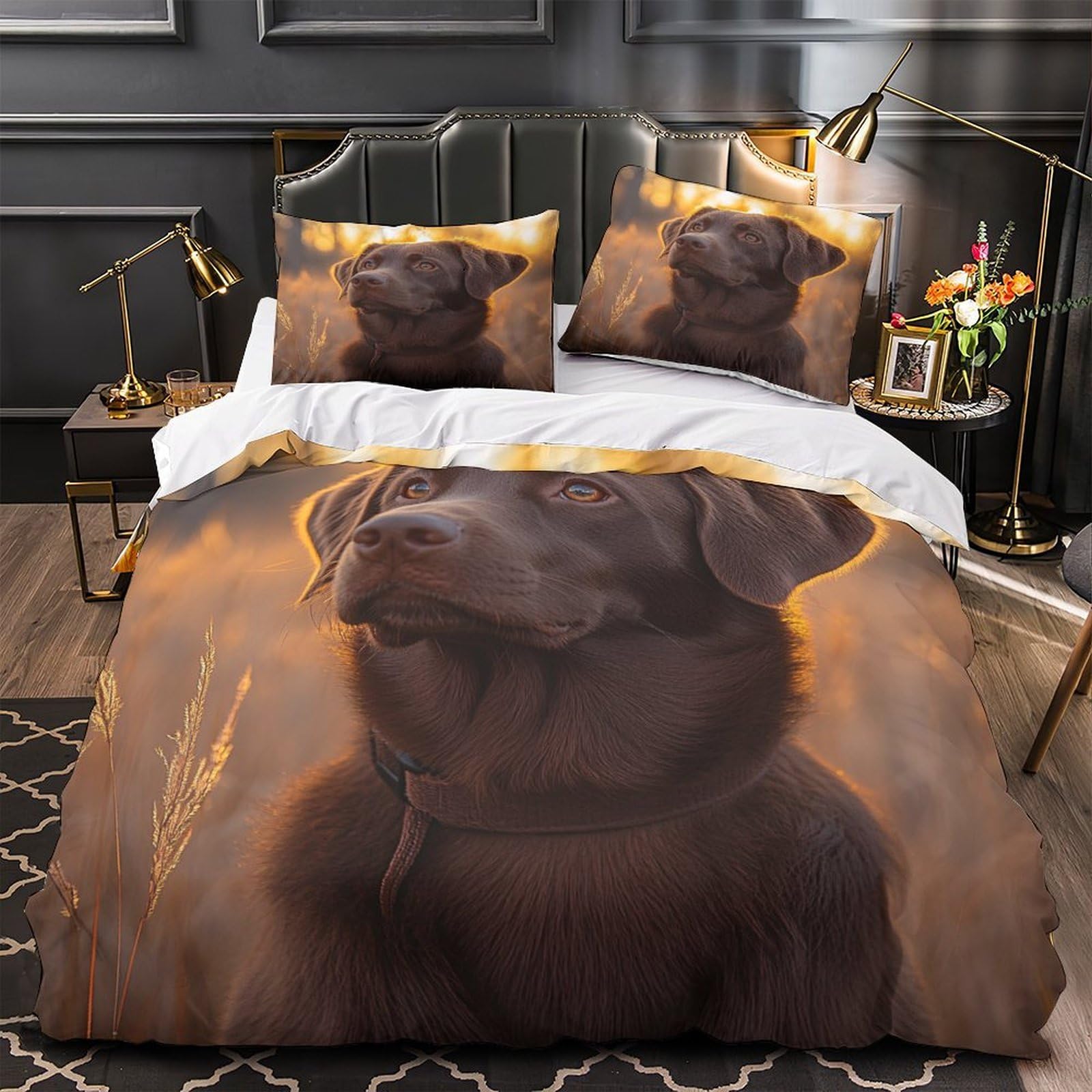 Parure de lit Chihuahua hypoallergénique pour soulager les peaux sensibles avec douceur 3D
