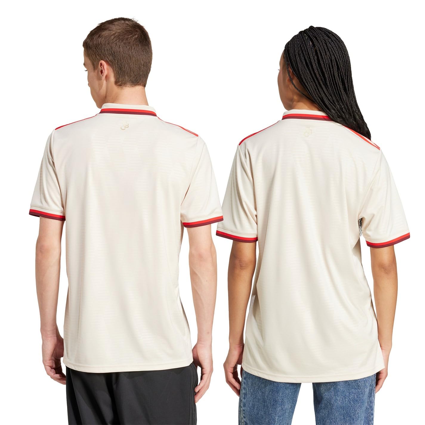 adidas FC Bayern - Maglia da calcio unisex, FCB 3 JSY, colore: Beige