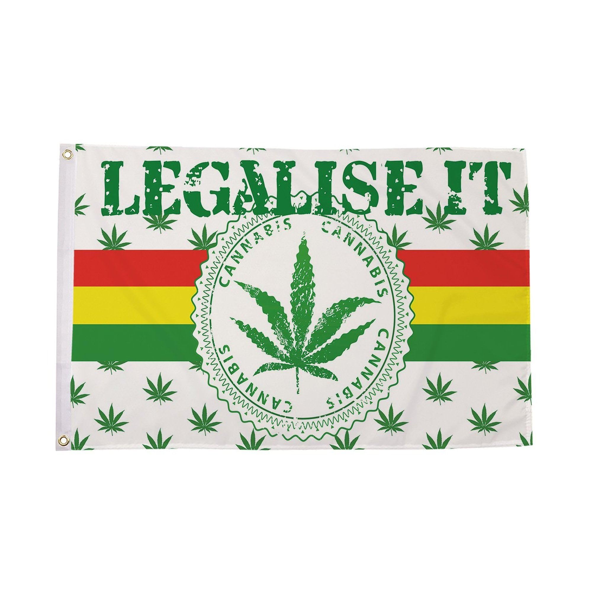 Legalize it Flag 5ft x 3ft