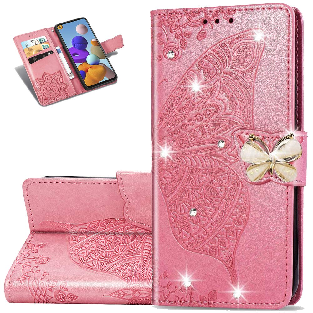OnePlus Nord N10 5G Case Stylish Shiny Diamond Wallet Case Credit Cards  Slot with Stand for PU Leather Shockproof Flip Magnetic Case for OnePlus  Nord