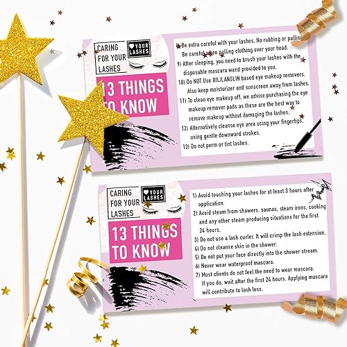 Miniatura 4 de Diseño de extensiones de pestañas, juego de 50 tarjetas de fidelidad, papelería para tarjetas de cuidado, ideal para peluquería, salón de belleza y