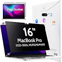 Vista 37 de MagicSuction™ - Pantalla de privacidad para Surface Go 4/3/2/1 de 10.5 pulgadas, protector negro antiespía extraíble, filtro de luz azul