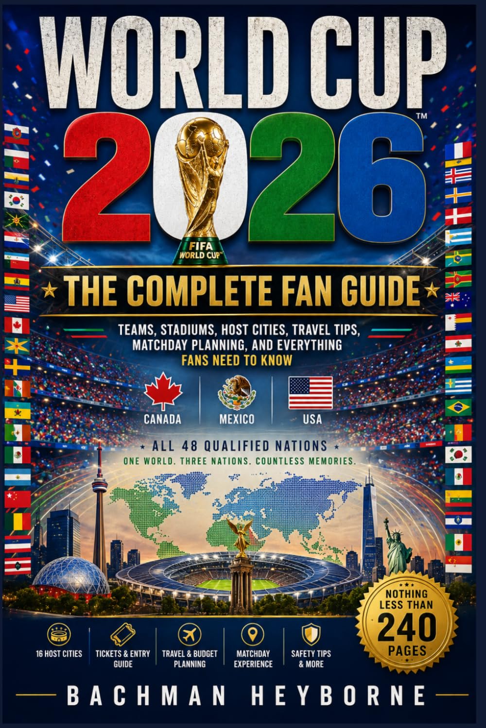 World Cup 2026: The Complete Fan Guide: Teams, Stadiums, Host Cities, Travel Tips, Matchday Planning, and Everything Fans Need to Know