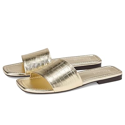 Seychelles Paris Croco Leather Slide Women