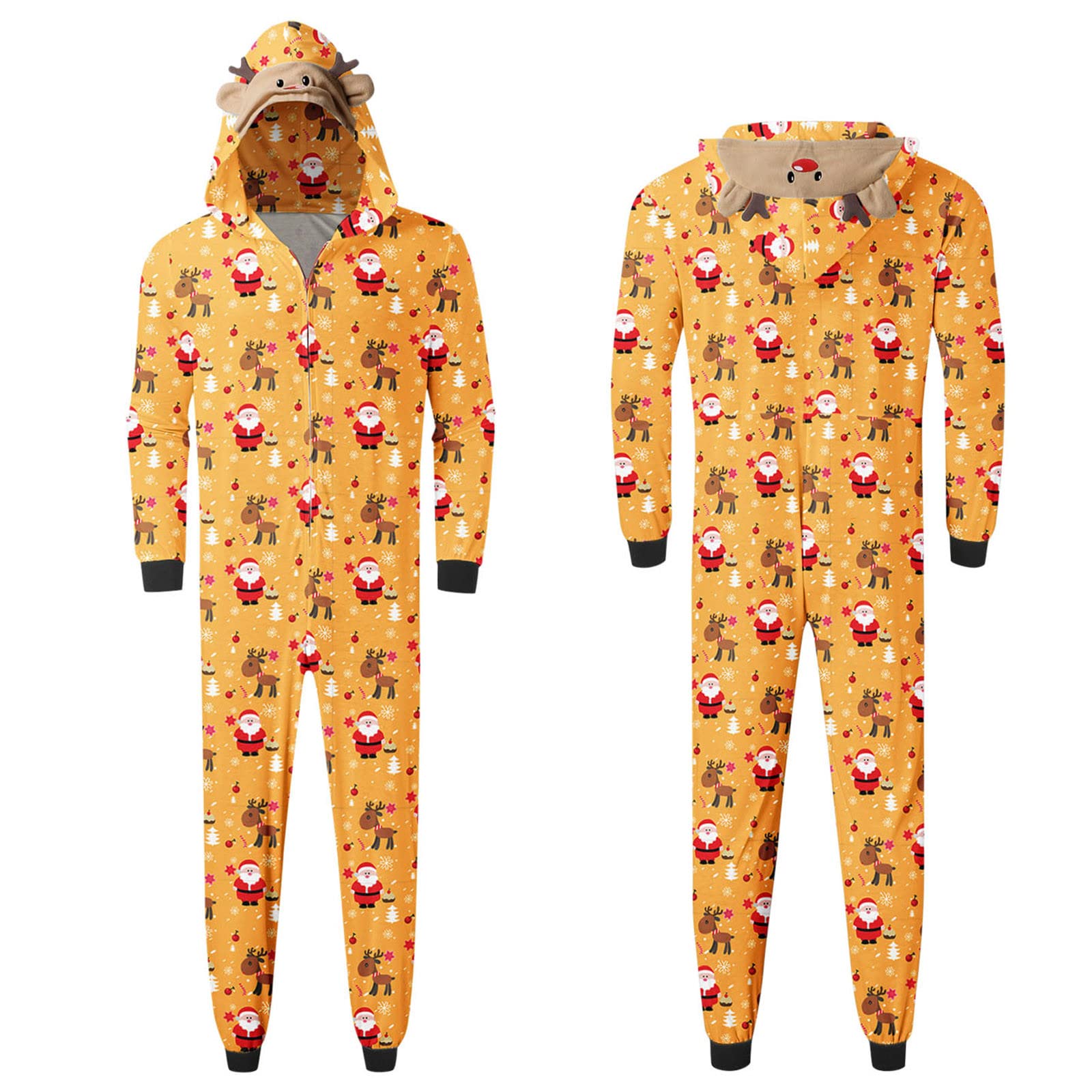 Christmas Family Pajamas Bear Jumpsuit For Christmas Family Christmas  Pajamas for Family plus Size Women