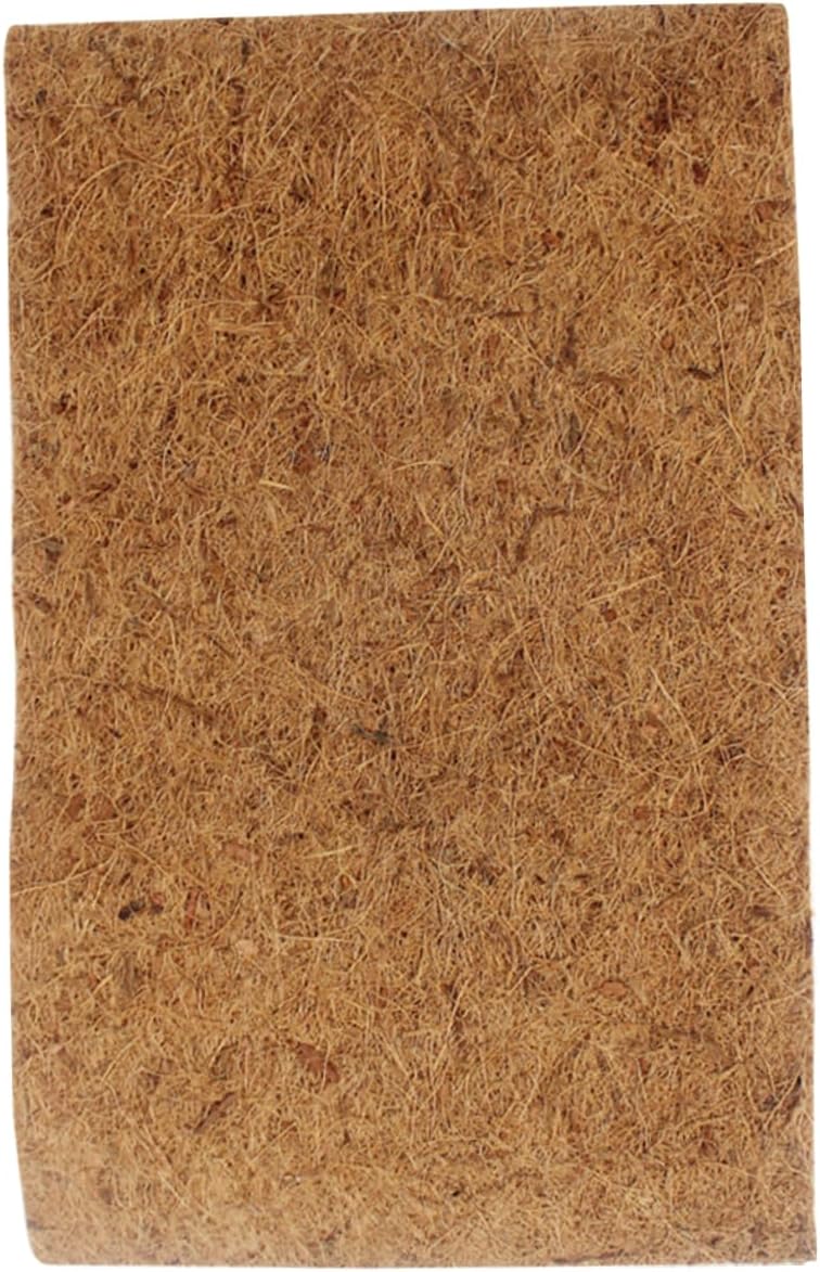 MERRYHAPY Coconut Fiber Reptile Mat Pet Terrarium Substrate Reptile Bedding Terrarium Carpet for Bearded Dragon Snake Tank Accessories Easy-Cut Slip