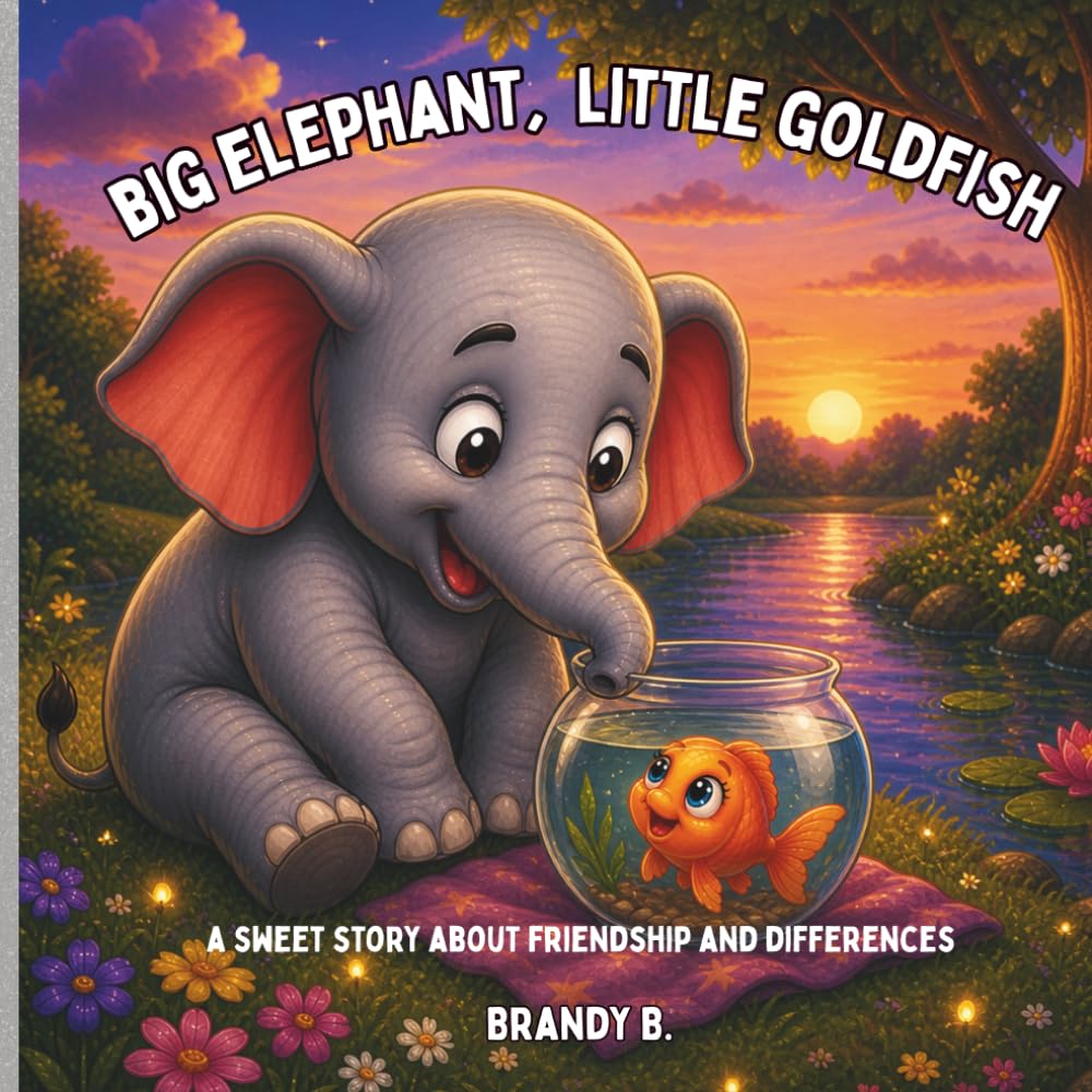 Big Elephant, Little Goldfish: A Sweet Story About Friendship and Differences for Kids Ages 2–5 (Sweet Friendship Stories)