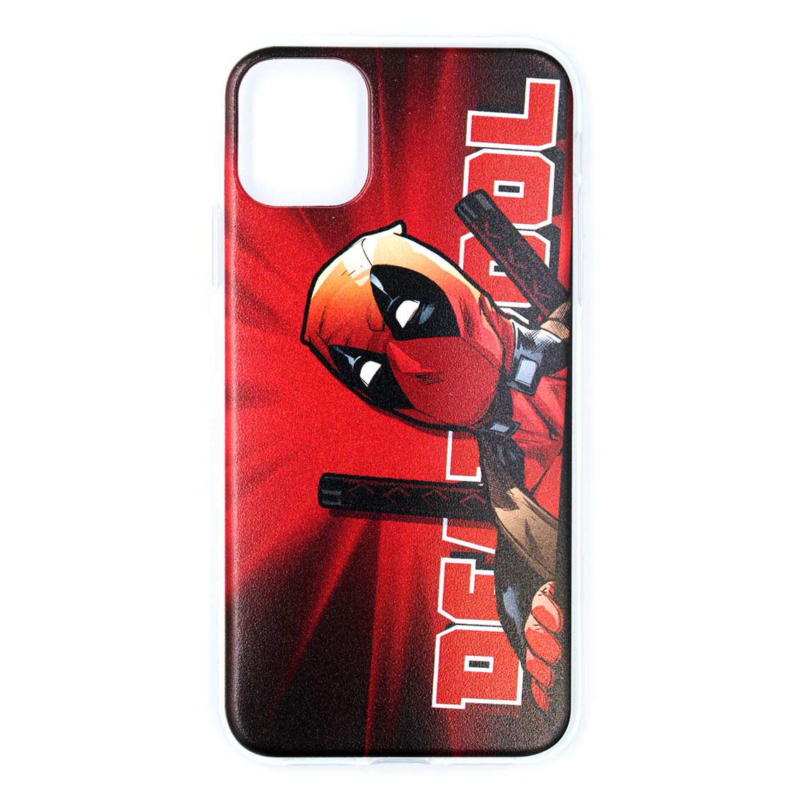ERT Marvel Deadpool Phone Case Designed for iPhone 11 - Red