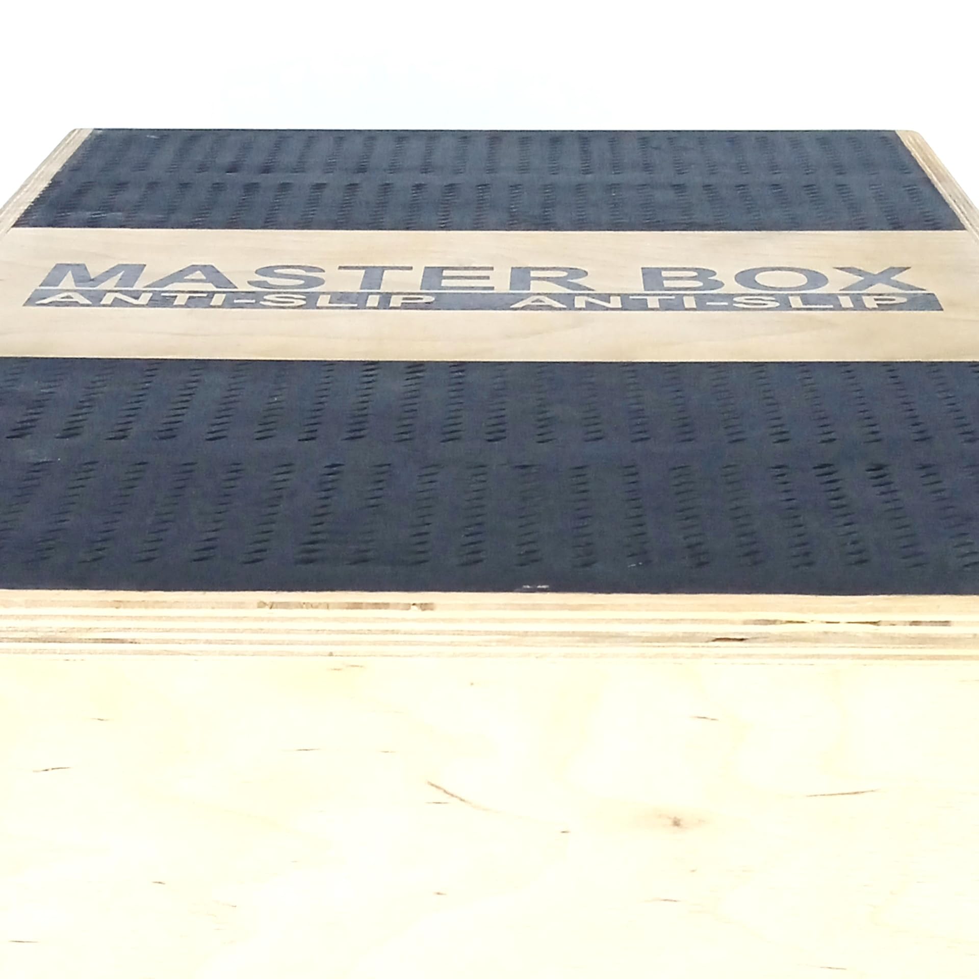 BeckerTechnik Master Box Anti-Slip M 40x50x60 cm, vollständig aufgebaut und verleimt, gerundete Kanten, rutschfeste Flächen und Gumminoppen auf je 3 Seiten, bis 350 kg belastbar