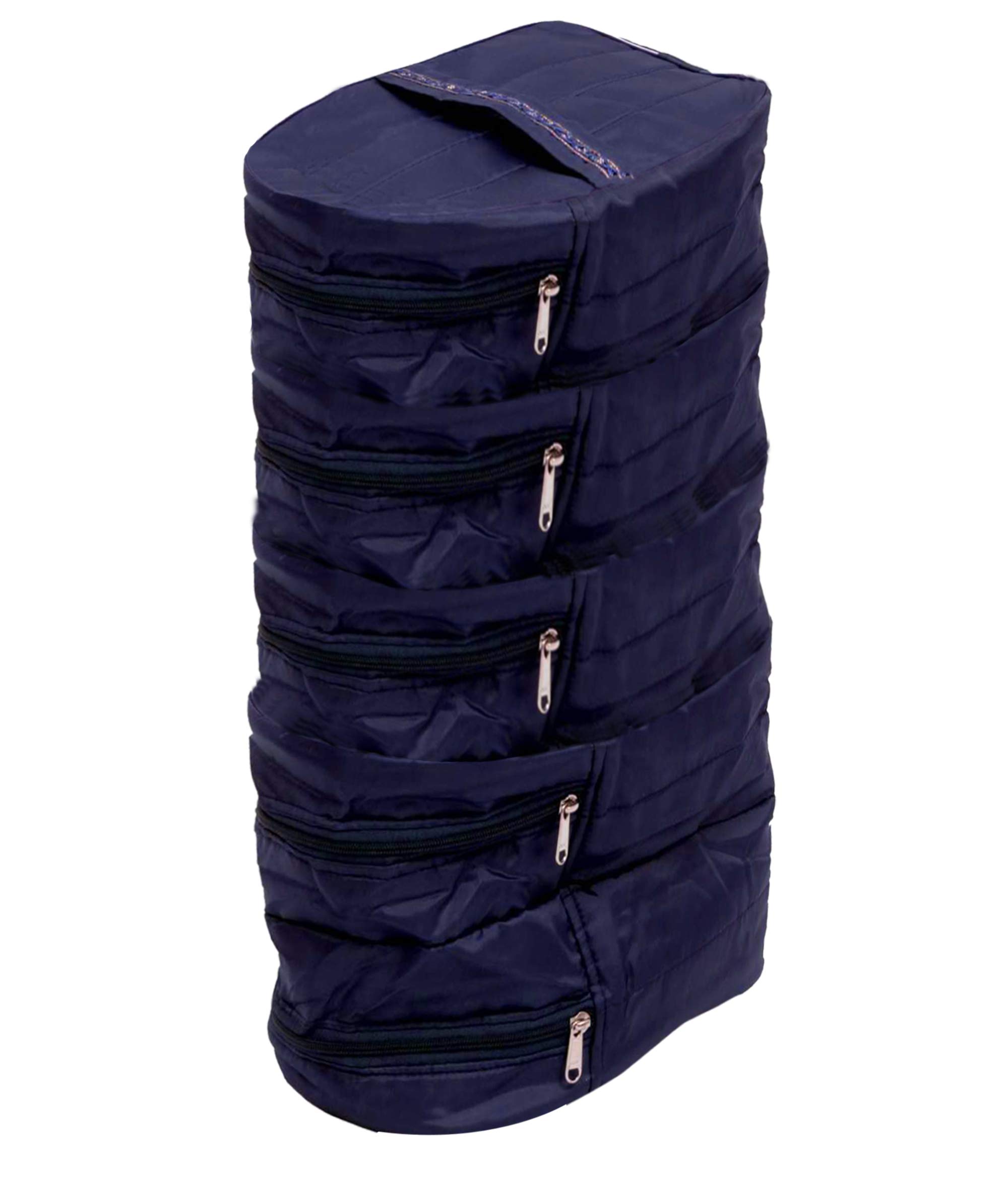 Kuber Industries (Stores Up to 5 Pairs) Unisex Portable Shoe Cover for Travelling and Storage at Home - Dustproof and WaterResistant Reusable Organizer for Packing Sneakers | Sandals | Slippers | Blue