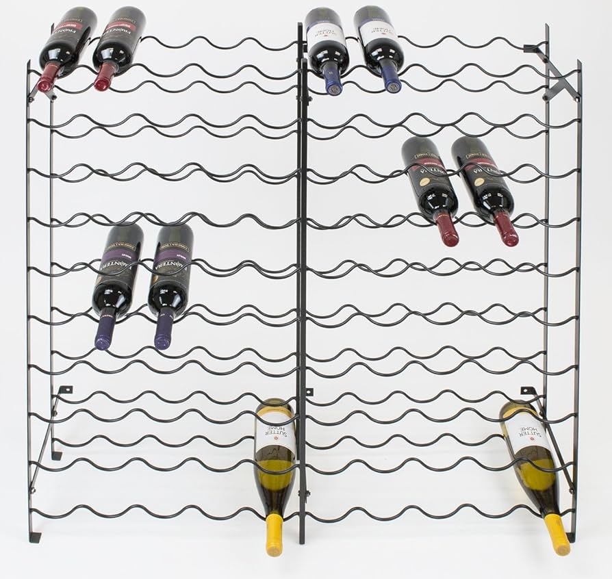 高級家具バロッサバレンティ ワインボトルラック 91su+d5fA4L