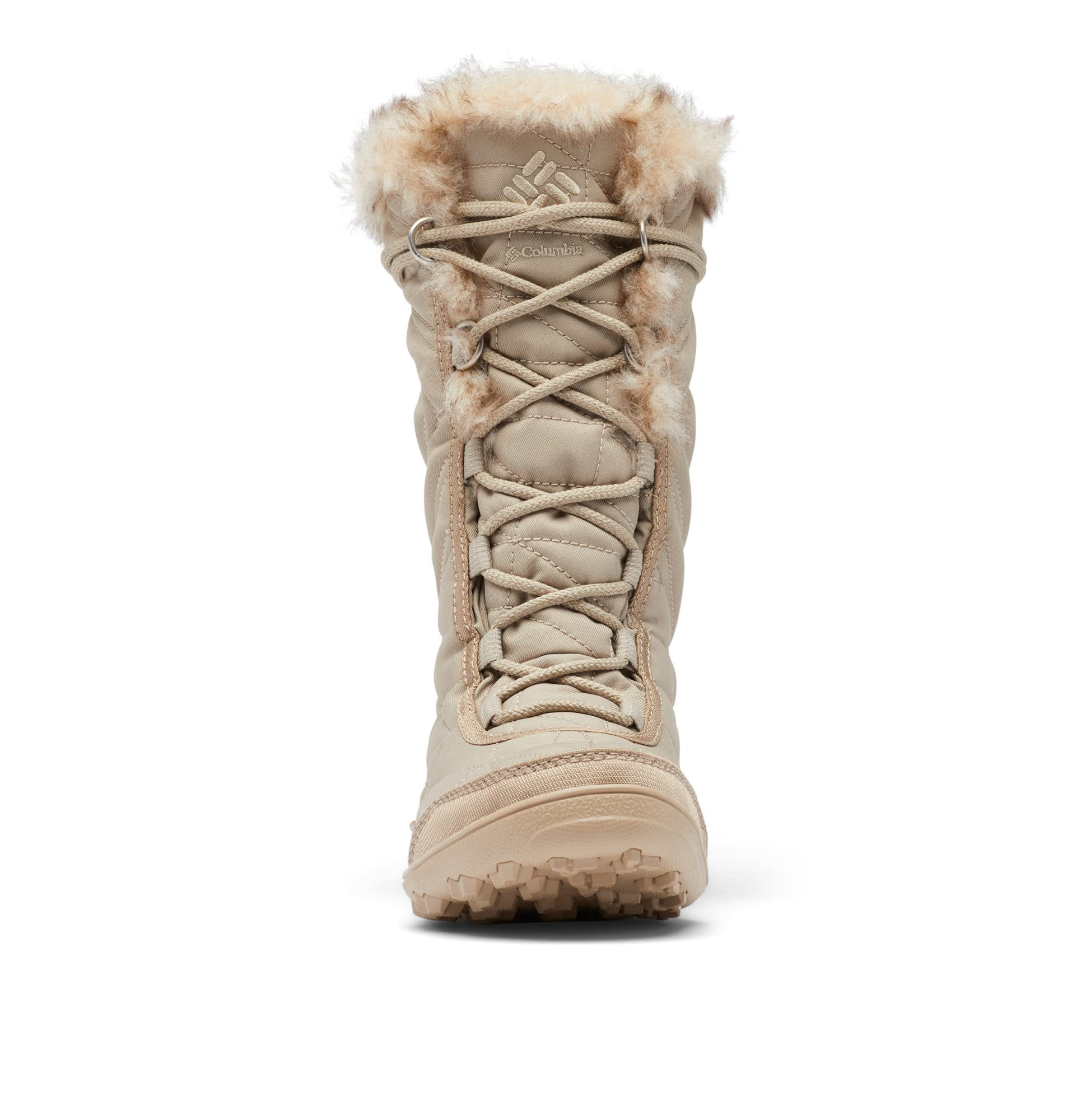 Columbia MINX MID III, Botas de Nieve Mujer, Oxford Tan, Ancient Fossil, 36 EU