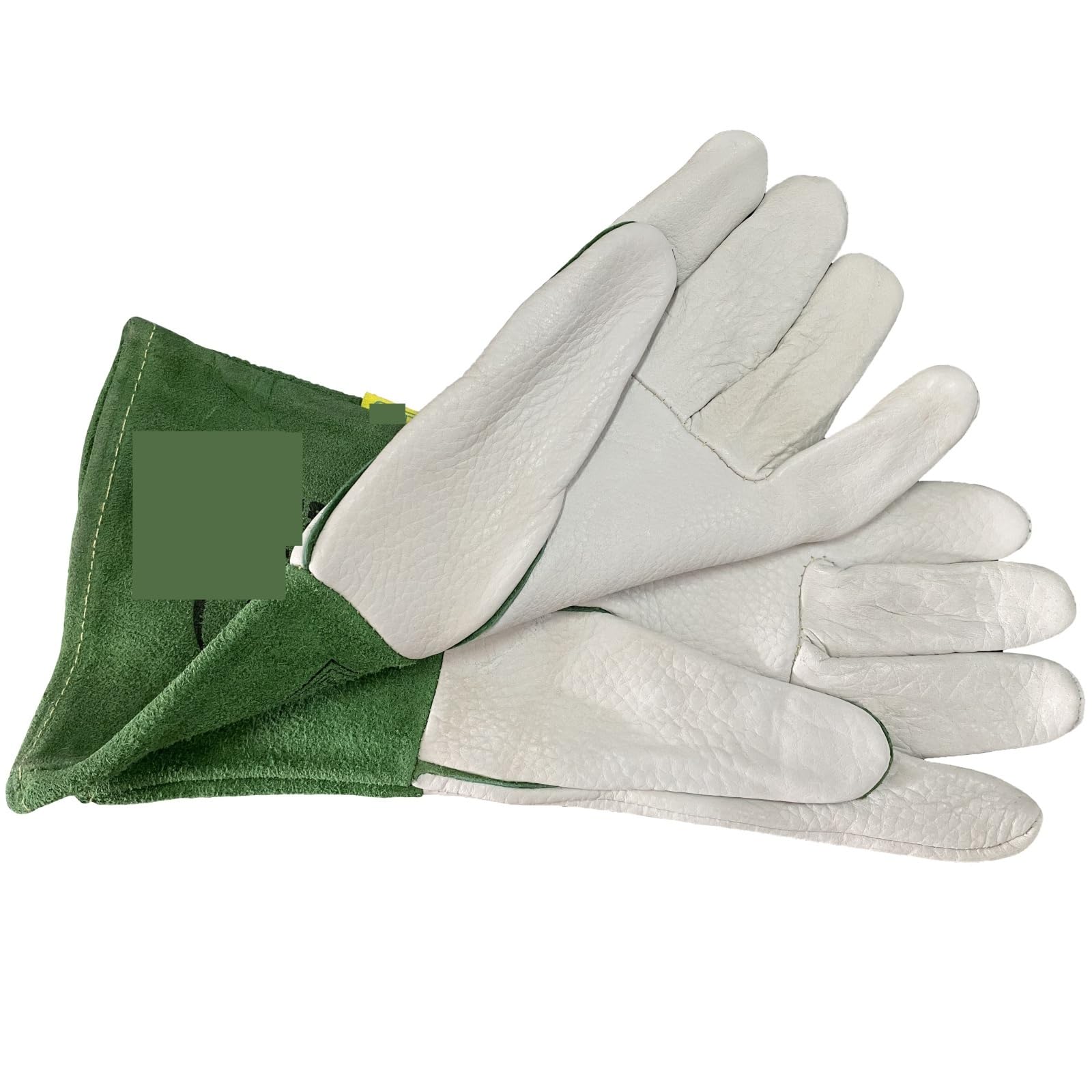 LNHHG Welding Clothes, Welding Work Gloves Grain Cow Leather Welder Arc Safety Hand