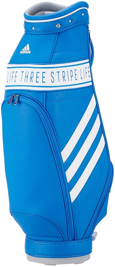 adidas キャディバッグ ホワイト/ブルー wonderrex-ec_9264810320388
