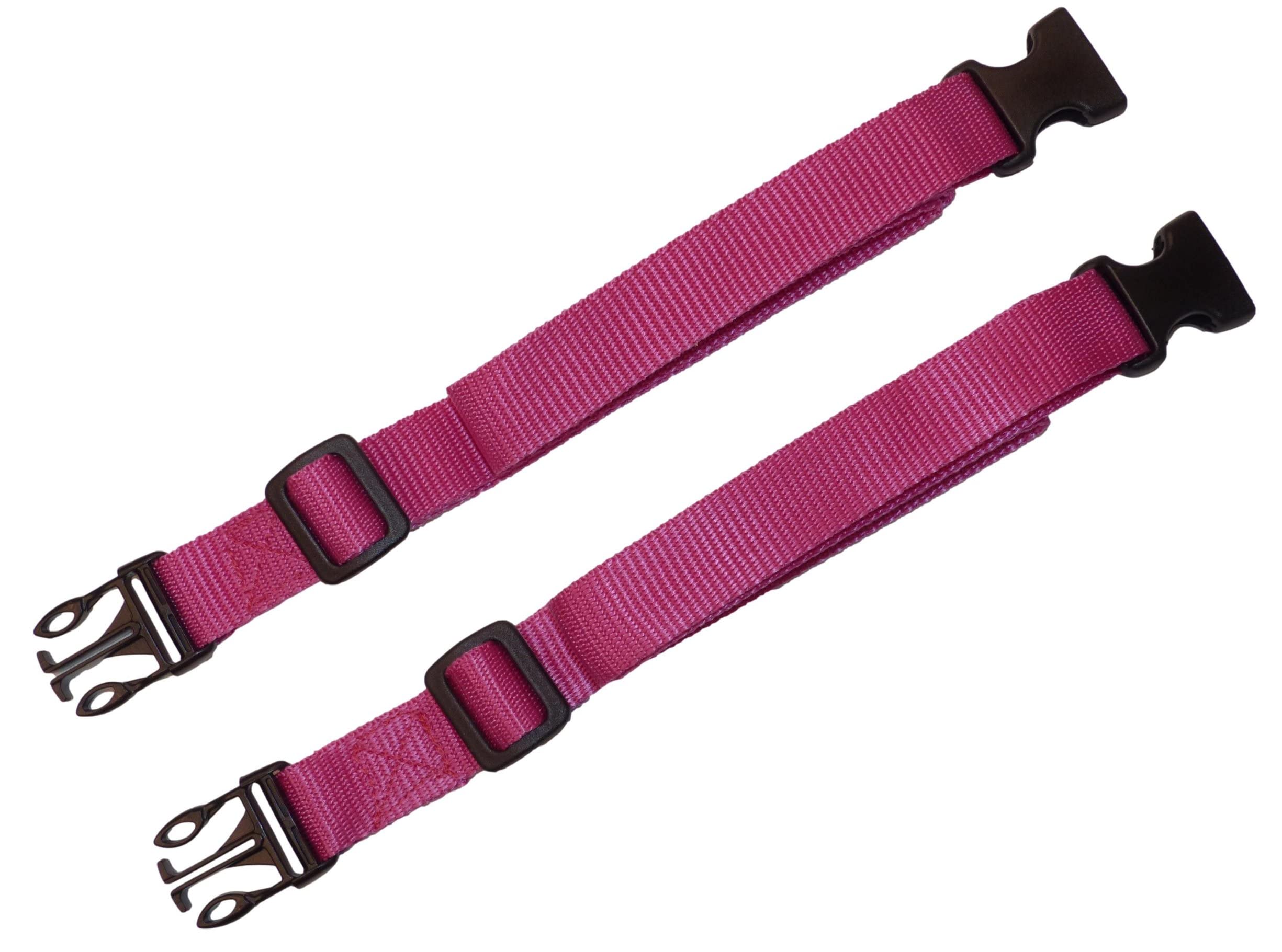 Benristraps Golf Trolley Strap (Pack of Two) (Pink)