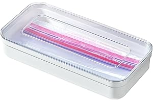 iDesign Recycled Plastic 6-Gallon Ziplock Bag Holder and Dispenser