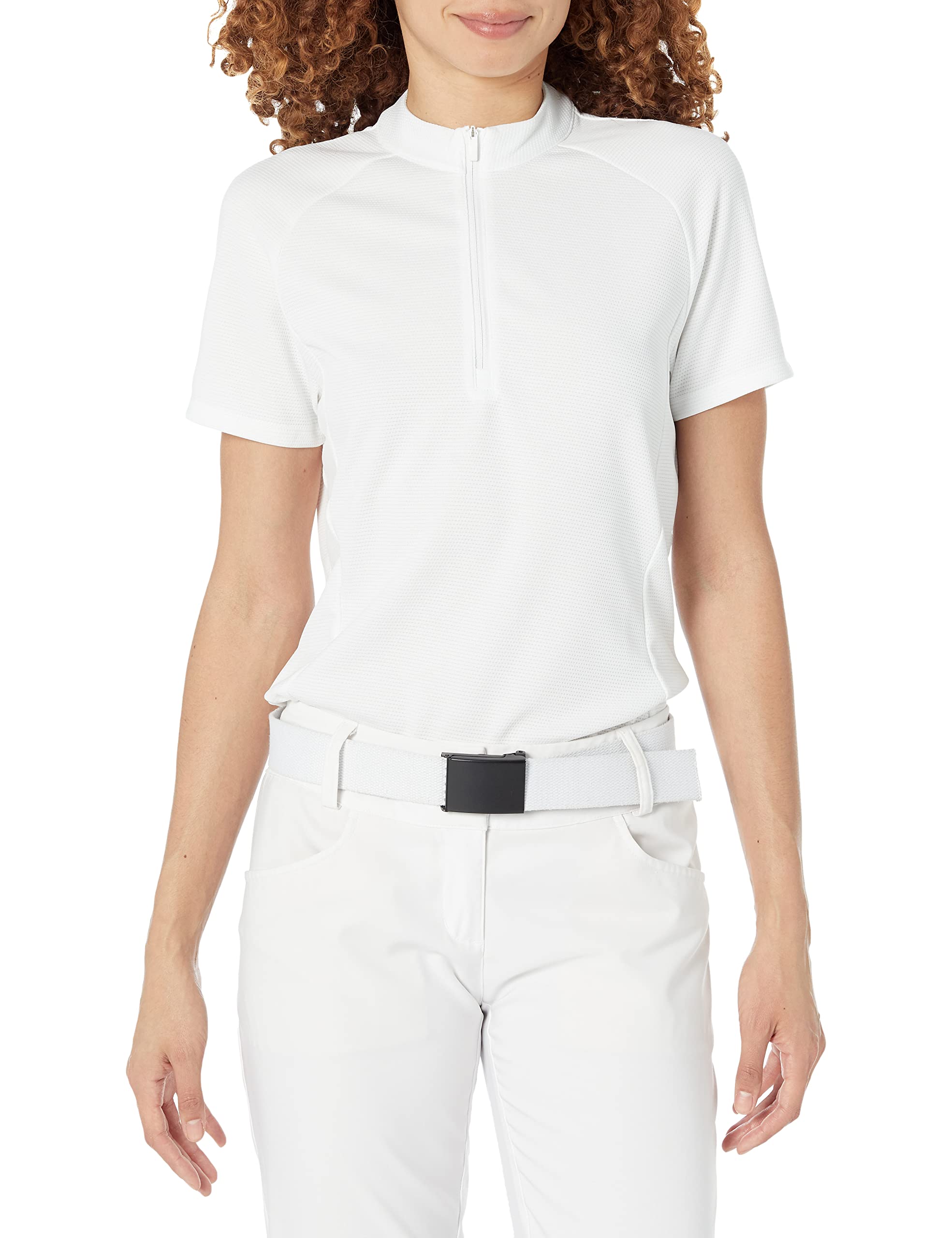 adidas Koszula golfowa Kobiety Textured Golf Polo Shirt