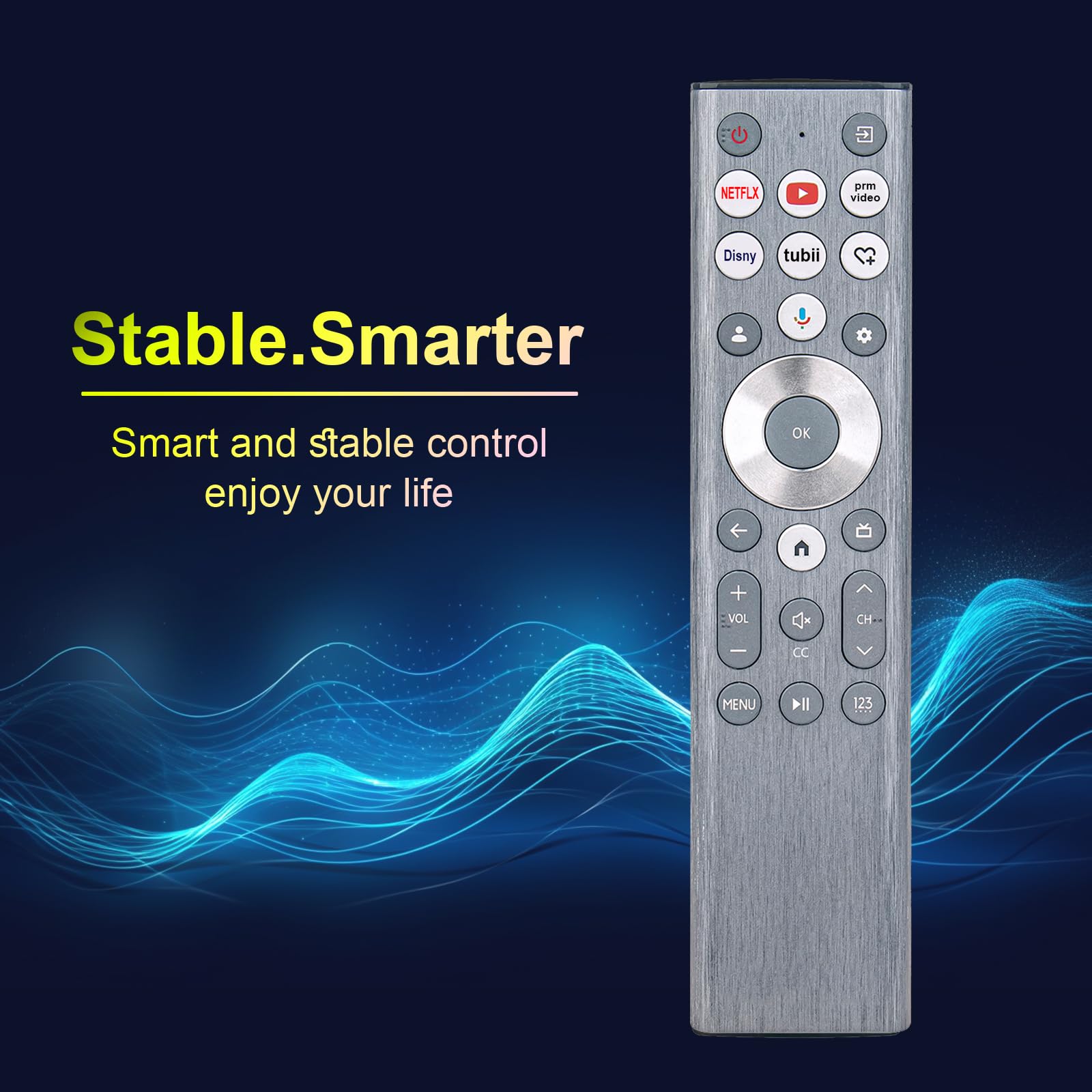 ALLIMITY ERF3E86H Sostituisci Telecomando adatto per Hisense 55U7HQ 65U7HQ 55A85H 75U8HQ 65U8HQ 48A85H 65A9H 65A85H 55U8HQ 55U8HQ A214402 A220908 A21530P A22100W A21530R A22170U A22044I A22360G