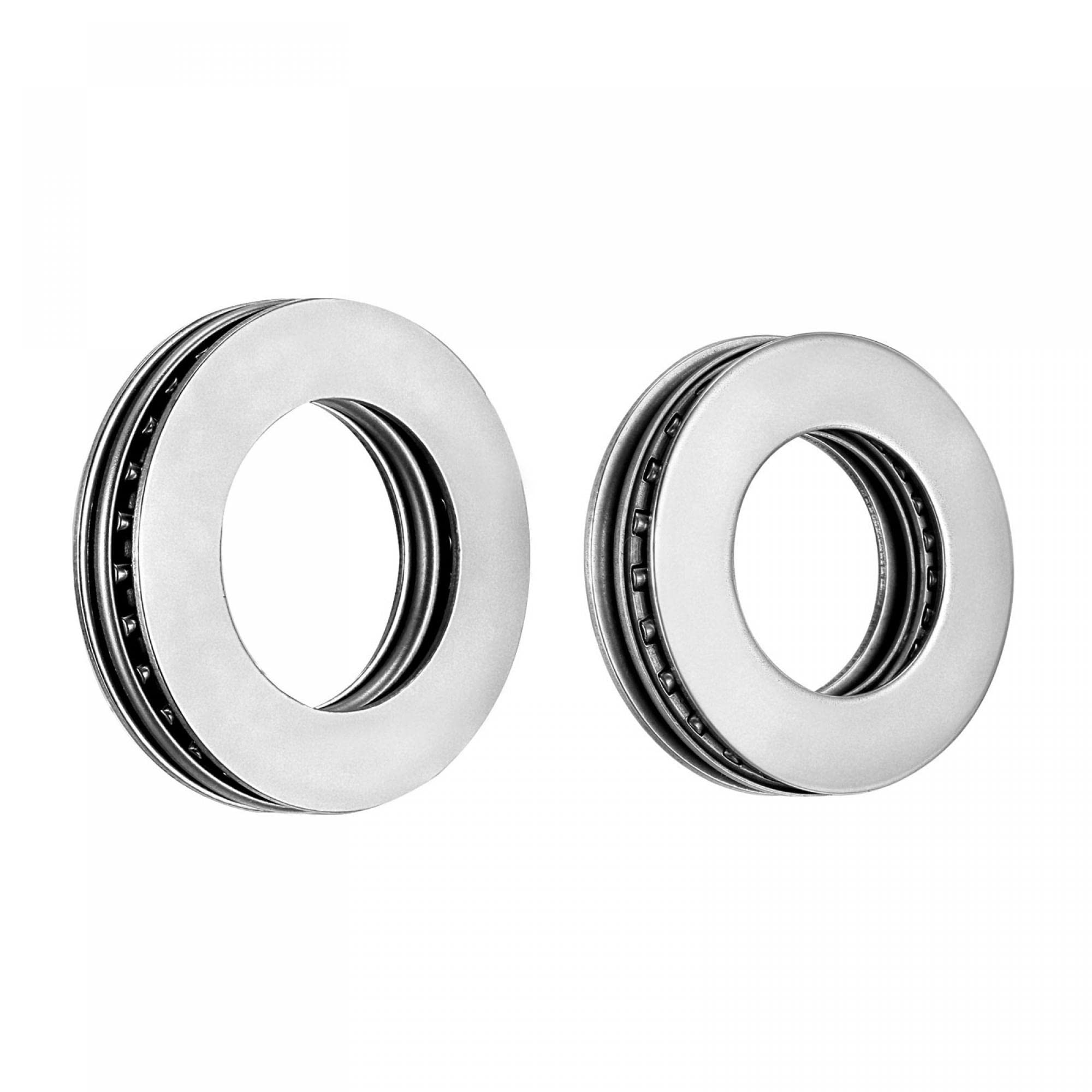 uxcell 2Pcs AXK2035 AXK2542 Needle Roller Thrust Bearings with Bearing Washers