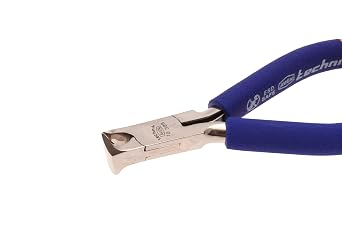 Aven 10328 Technik قاطع مائل من الفولاذ المقاوم للصدأ ، حافة قطع شبه فلاش ، 4-1 / 2 "الطول الكلي   