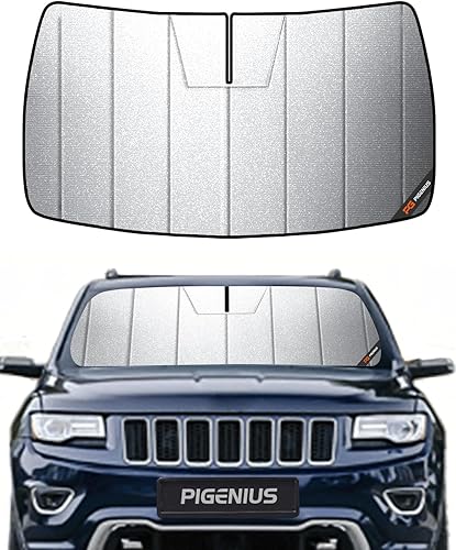 Pigenius Parasol para parabrisas para Jeep Grand Cherokee 2014-2021 - HyperShield