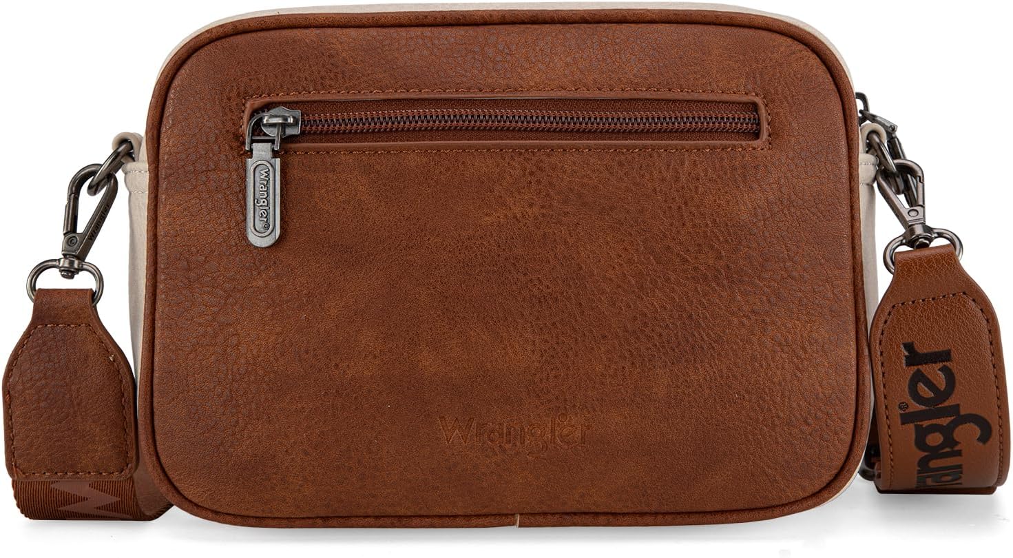 Wrangler Crossbody Bag for Women Multi Pocket Crossover Bag Shoulder Pursea with Adjustable Strap - Image 5