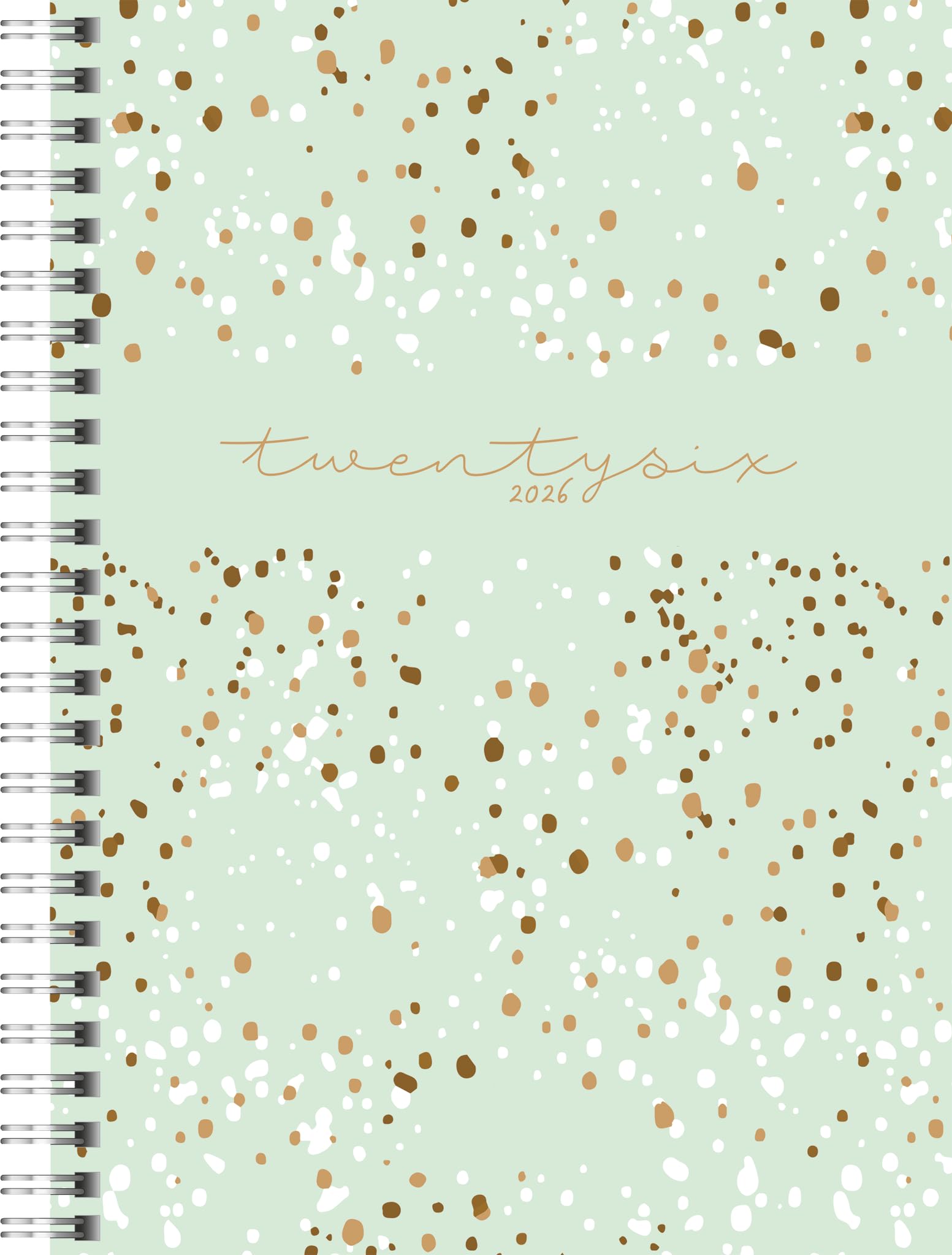 rido/idé 7021804016 | Buchkalender Mod. Timing 1 2026 "Confetti" | A5, Kunststoff