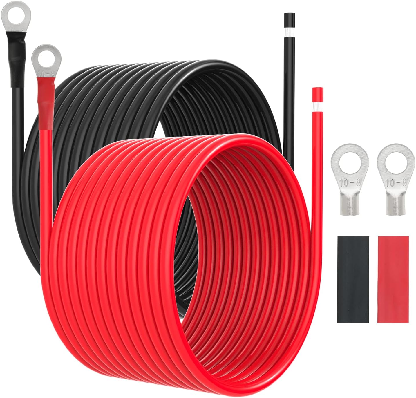 Gopayia 8 AWG Battery Cables 8 Gauge Solar Panel Wire