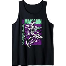 Yu-Gi-Oh! Duel Monsters Dark Magician Fight Pose Anime Tank Top