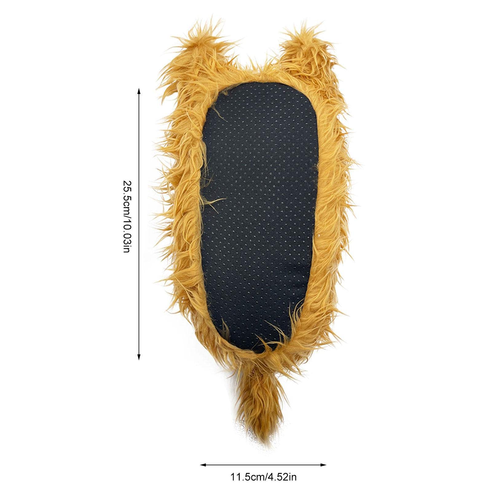 Générique Pantoufles Pour Homme Et Femme - Motif Vache Highland - En