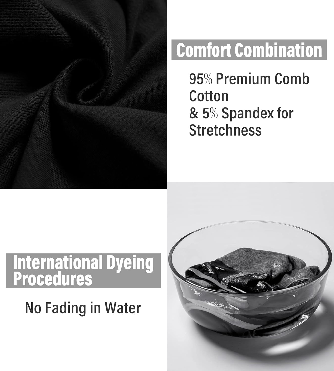 MISSWHO Cotton High Waisted Womens Underwear Soft Stretch Breathable Full Coverage Ladies Panties Multipack - Image 4