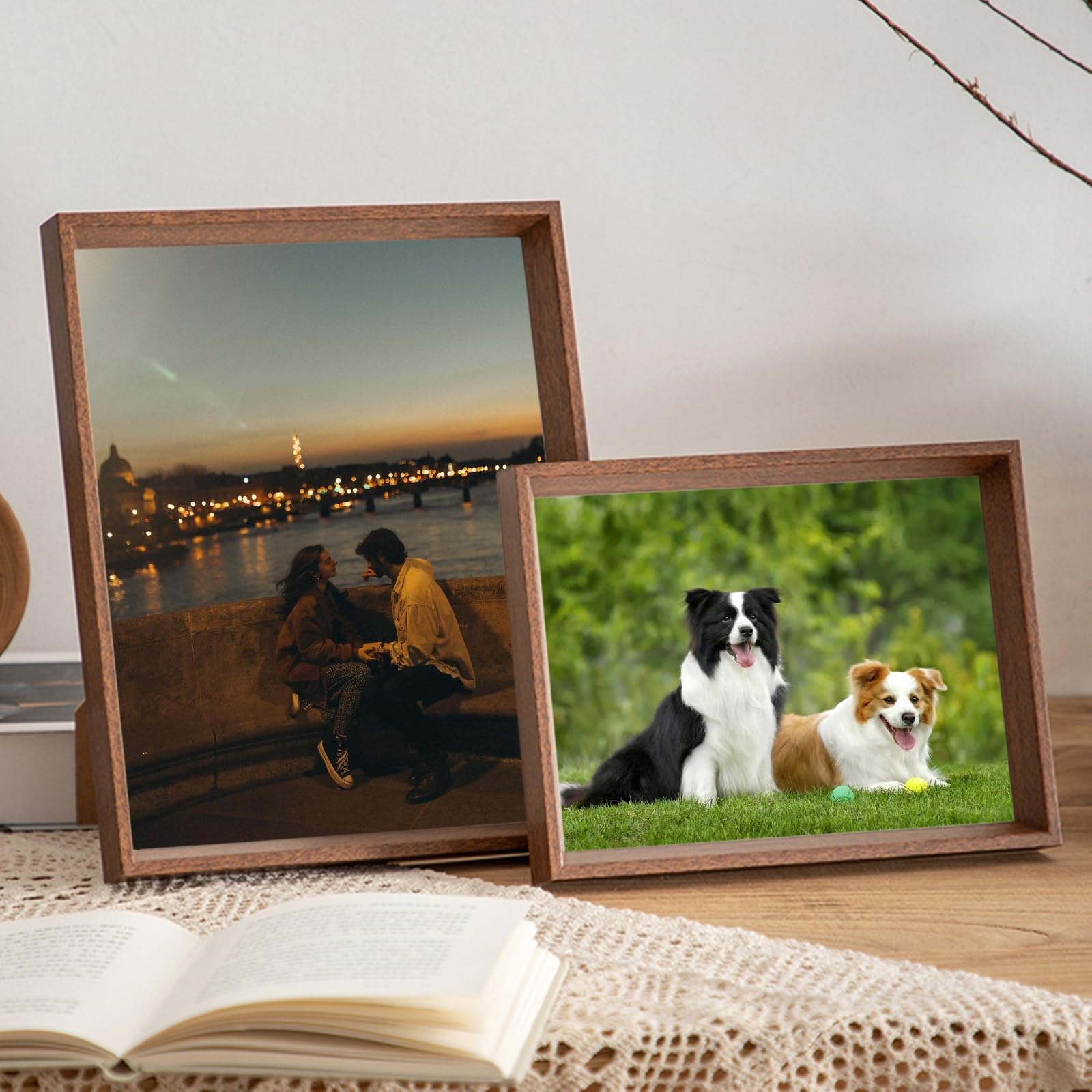 Amazon.com - Rectangle Picture Frame 3x5, MDF Photo Frames Small