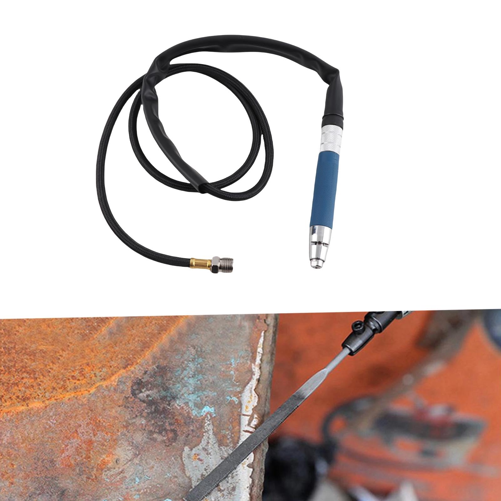 Smerigliatrice a matita, strumento pneumatico, penna per incisione pneumatica, velocità di 70.000 giri/min, kit micro da 1/4 pollici per rettifica, lucidatura e foratura, corpo in lega