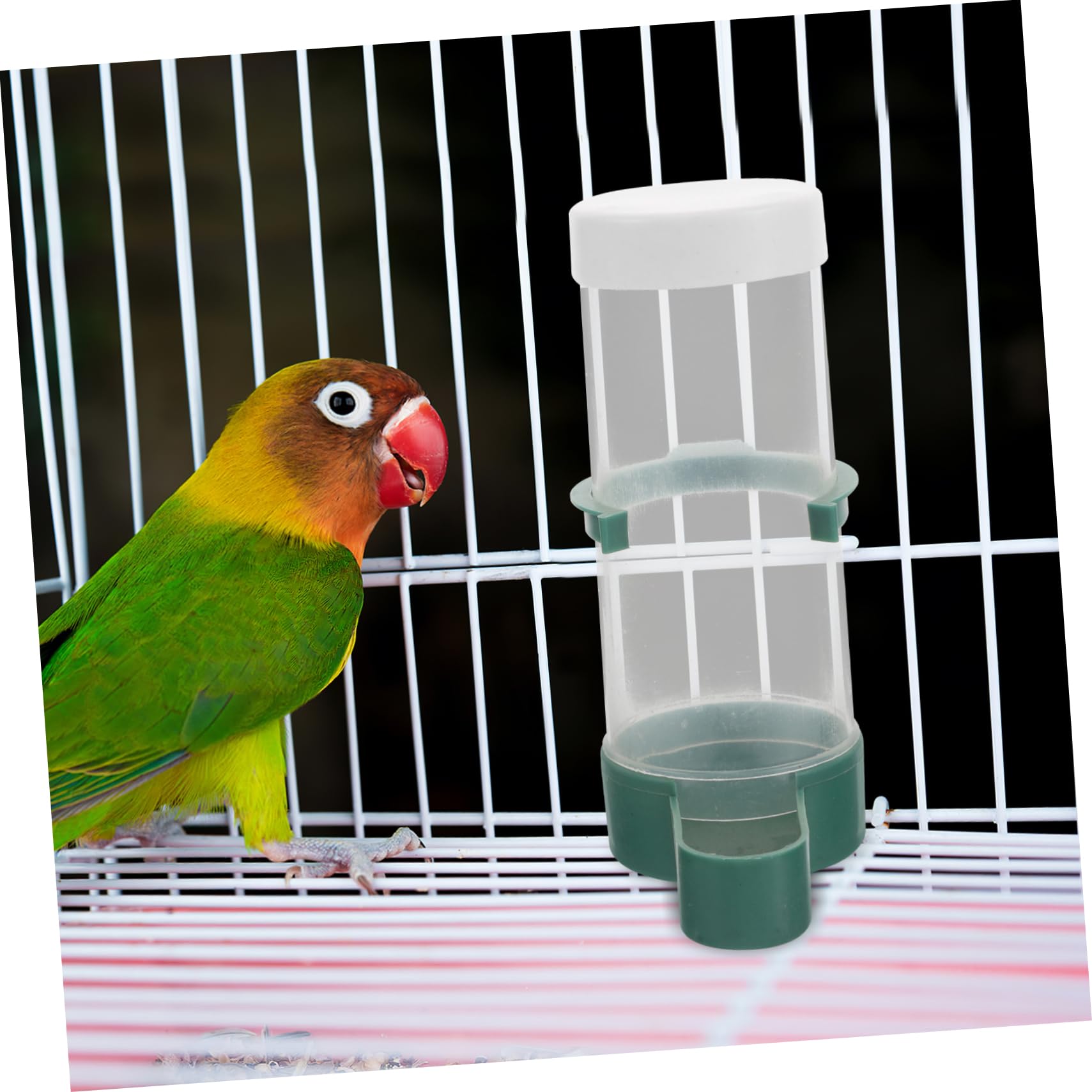20stücke Teiliges Automatisches Vogel-wasserspender Käfige Futterspender Für Wellensittiche Nymphensittiche Kanarienvögel Und Andere Vogelarten Einfache Nachfüllung