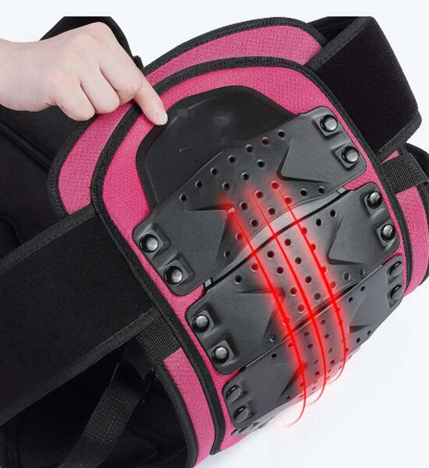 Gilet D'armure De Moto, Équipement De Dirt Bike Protection De Poitrine Équipement De Motocross Protection Dorsale De Poitrine Pour Cyclisme Skateboard Ski A,S