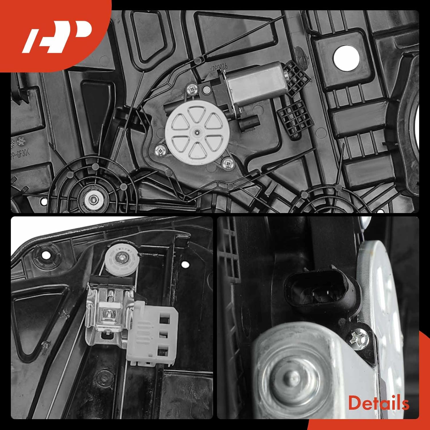 A-Premium Front Left Driver Side Electric Power Window Regulator with Motor Compatible with Kia Optima 2016 2017 2018 2019 2020