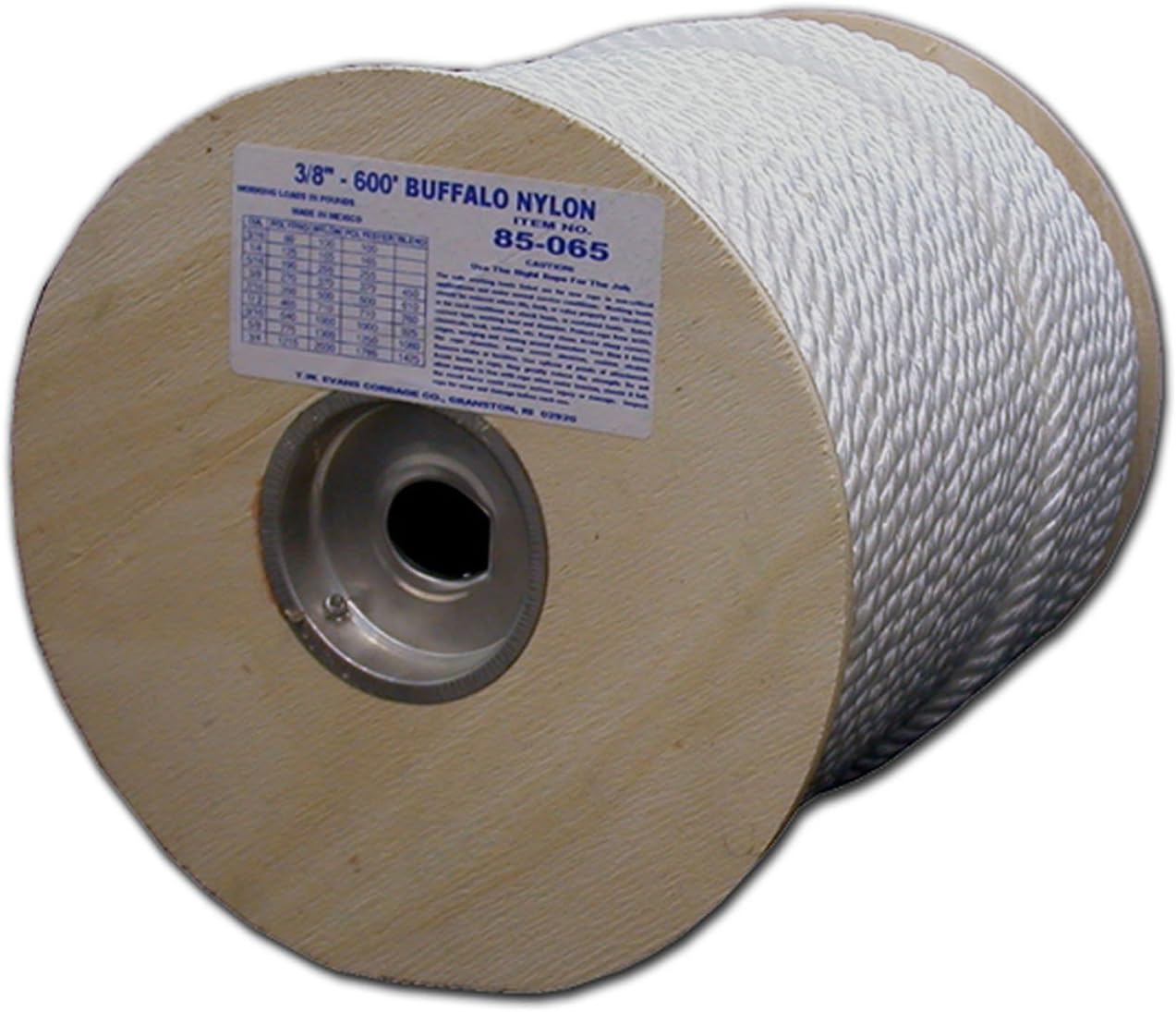 T.W . Evans Cordage 1/2 X 300' Twisted Nylon Rope
