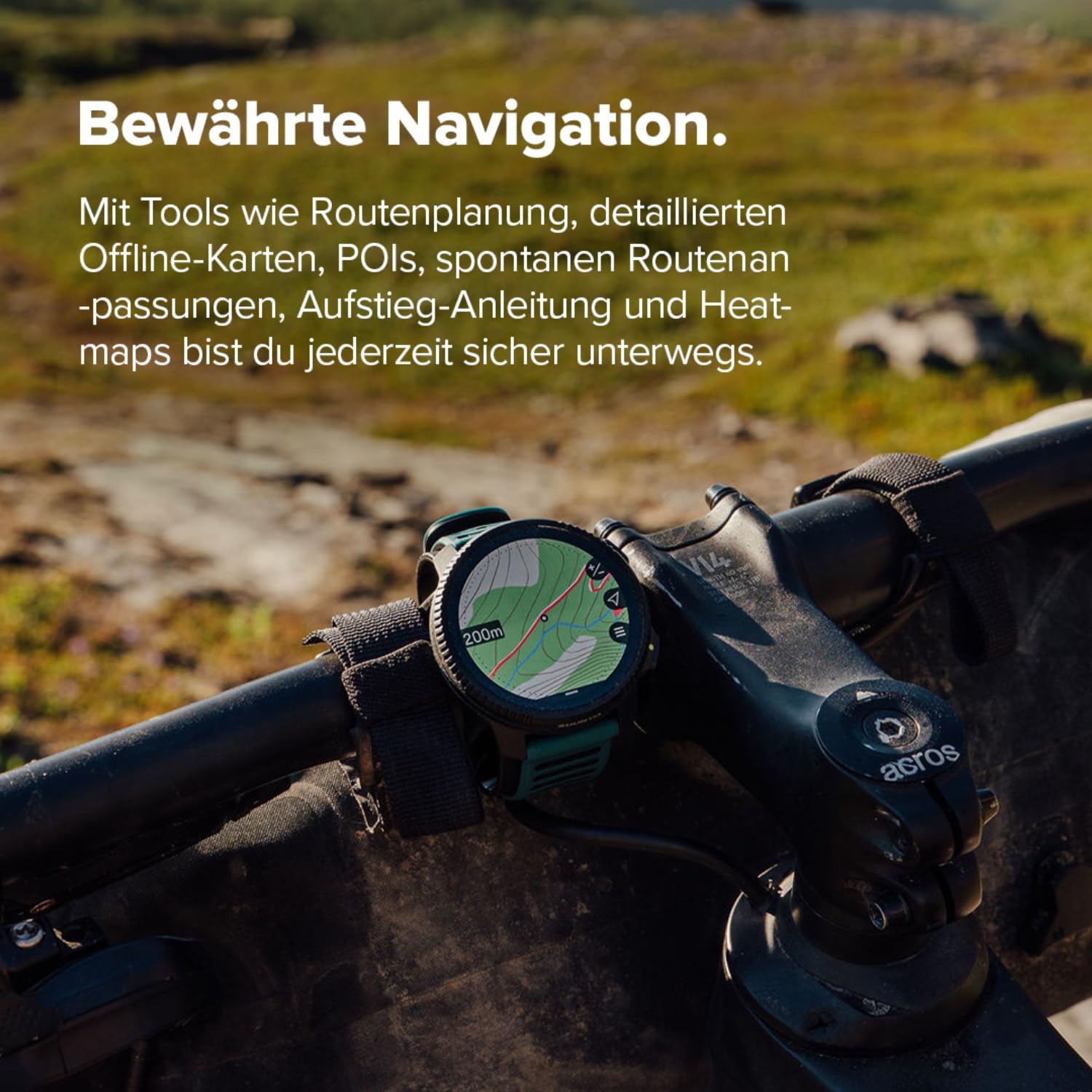 SUUNTO Vertical 2 Abenteuer-Uhr, Dual-Frequenz GPS, 115+ Sportmodi, 1,5 Zoll Touchscreen, Kostenlose globale Offline-Karten, 40 Tage Akkulaufzeit, Für Training & tägliche Abenteuer