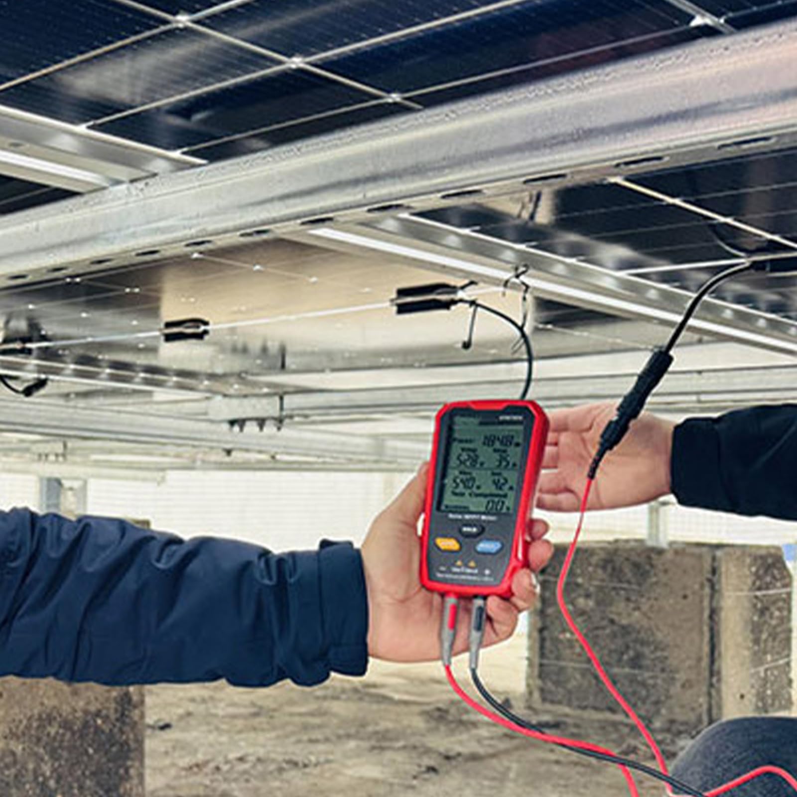 Multimetro fotovoltaico Tester per pannelli solari MPPT Meter Strumento di risoluzione dei problemi a circuito aperto per tester del pannello di prova