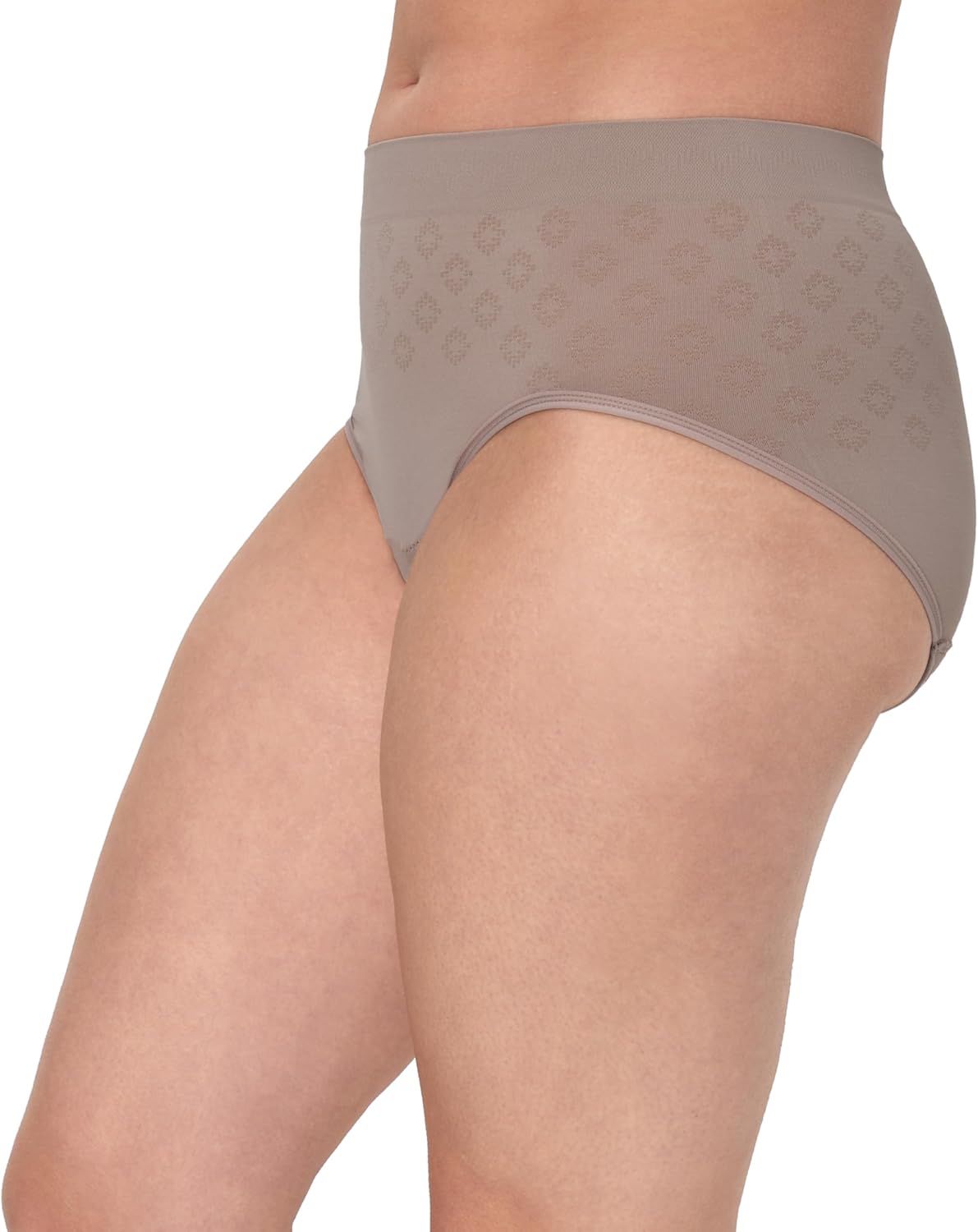 Bali womens Beautifully Confident Seamless Period Underwear Brief, Light Leaks Protection - Image 2