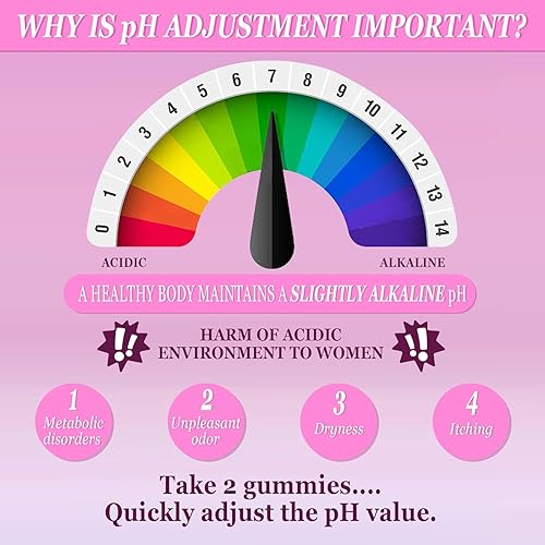 Miniatura 3 de Her Juicy - Gomitas de probióticos femeninos para mujer, sabor a piña, apoya el equilibrio del pH, la salud intestinal y el sistema inmunológico,