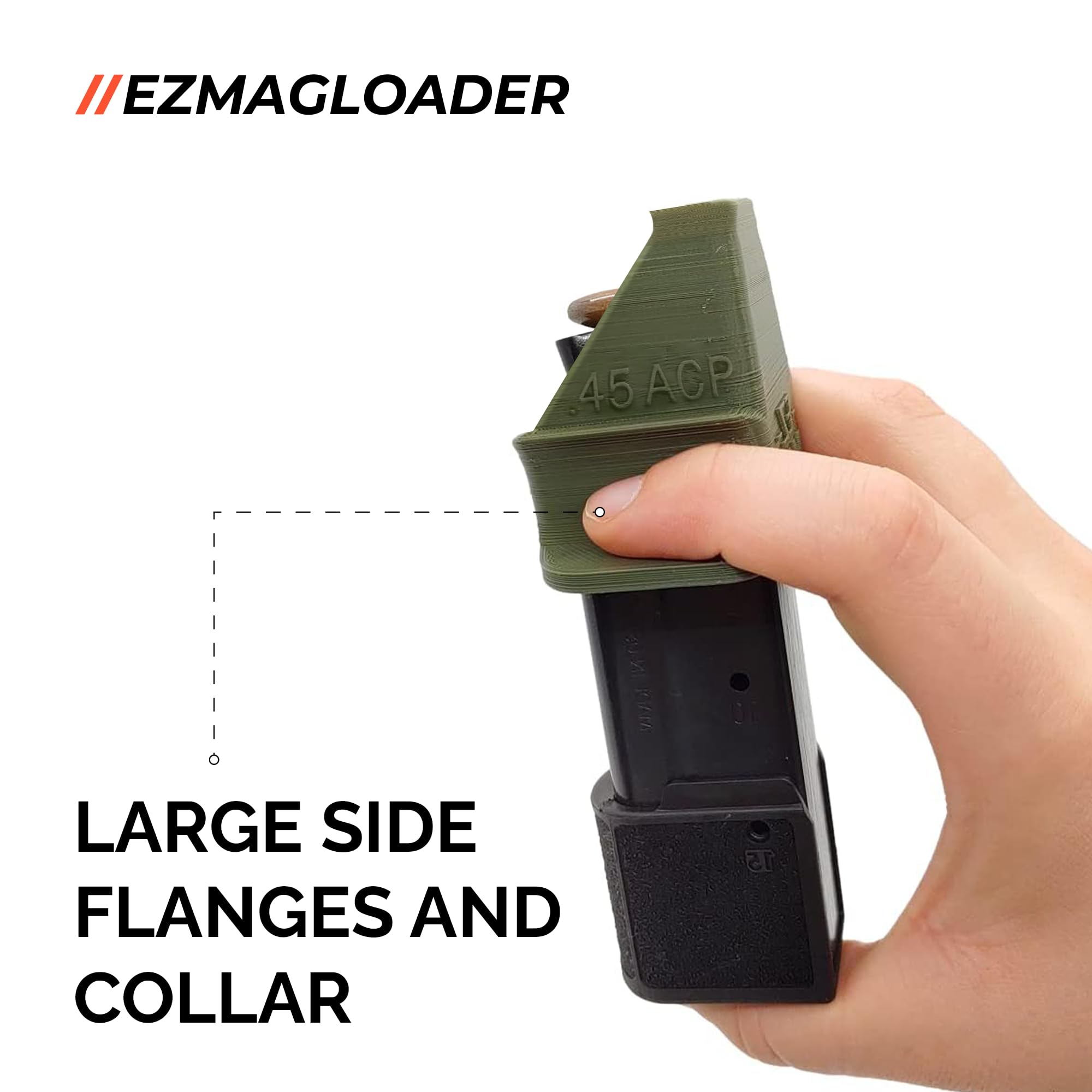 mag LWRC SMG-45 UMP .45ACP Magazine - Black | V1 Modified | 25rd